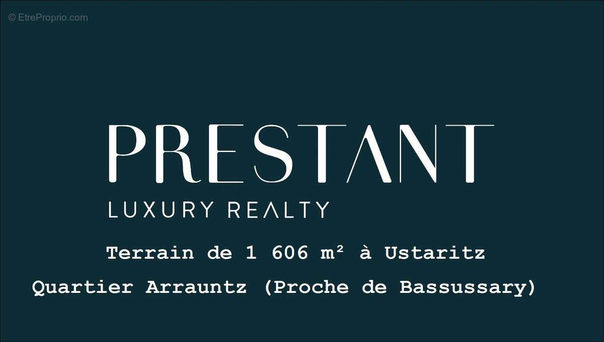 Quartier d'Arrauntz (proche de Bassussarry) - A vendre  Terrain à bâtir - photo 2