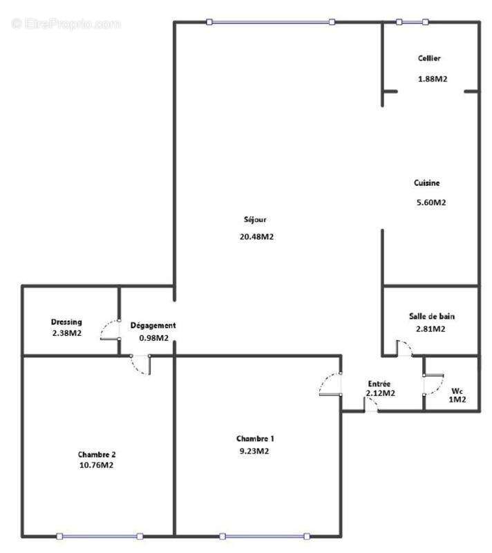 Appartement à RUEIL-MALMAISON