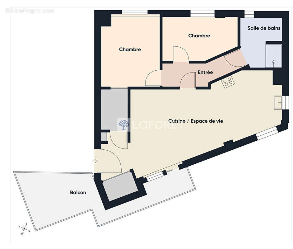 Appartement à QUIMPER