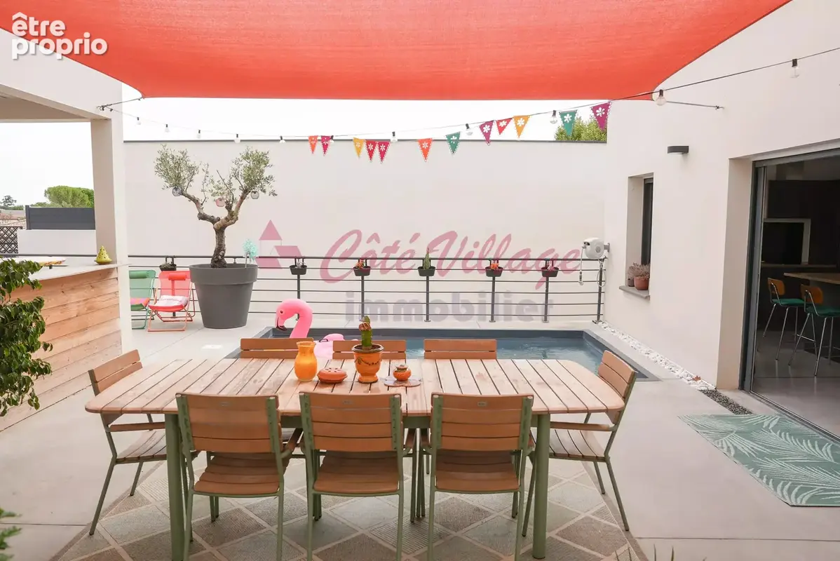 Moussan maison t5 avec garage et piscine - photo 3