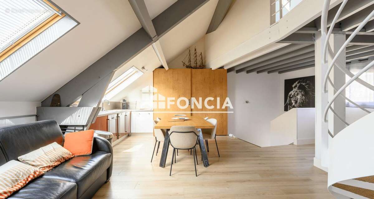 Pontault Combault Duplex esprit Loft en cœur de ville, petite copropriété, calme absolu - photo 6