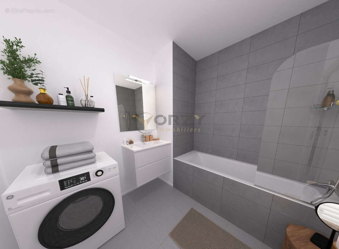 Appartement témoin - SdB - Appartement à CASTELNAU-LE-LEZ