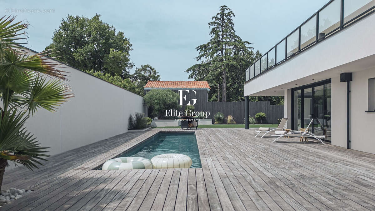 À vendre - villa californienne d'exception - 275 m² - 5 chambres - couloir de nage - 15 min angoulême tgv - photo 14