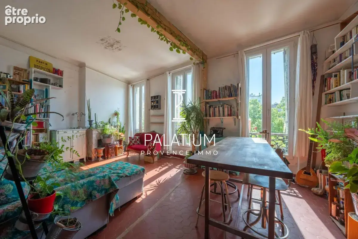 Appartement T4 de 80 m² – Marseille 1er, quartier de La Plaine - photo 1
