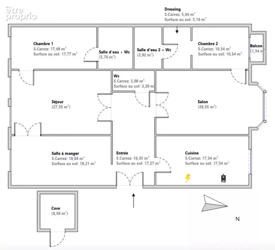 Blanche – appartement / 2-4 chambres - photo 14