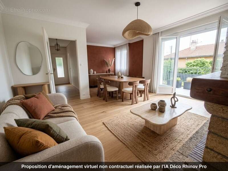 Maison de 100m² avec 4 chambres et beau terrain plat de 1382m² et possibilite de division parcellaire sur secteur tres calme a u - photo 4
