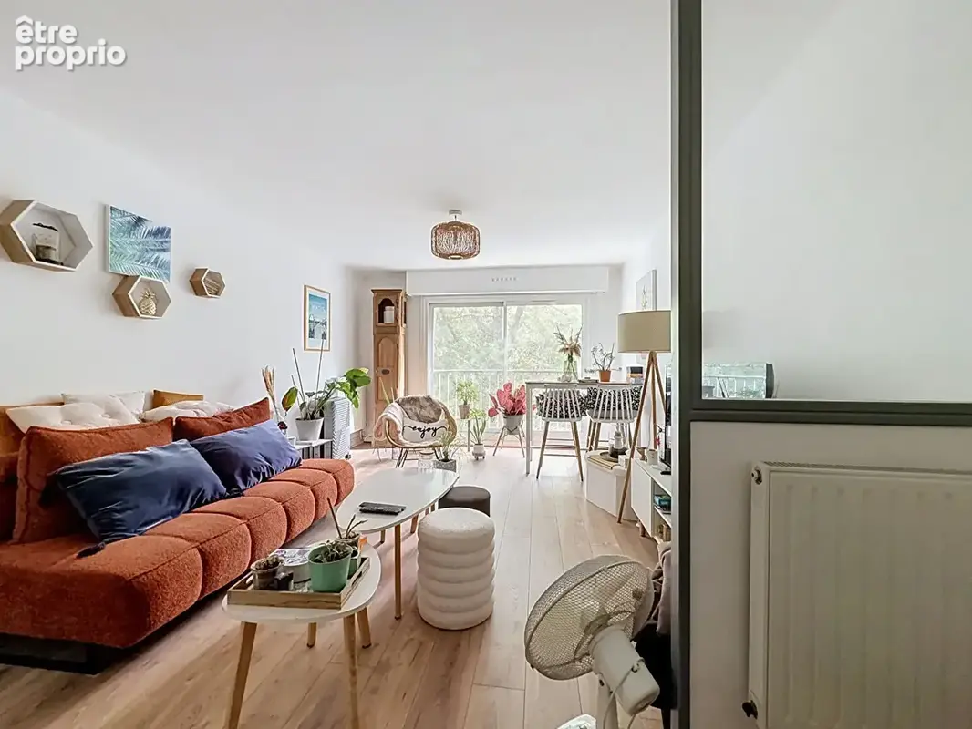 Appartement 2 pièces à vendre à Rezé - Secteur Blordière, Vue arborée - photo 2
