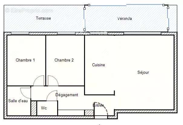 Dernier etage appartement t3 garage - photo 15