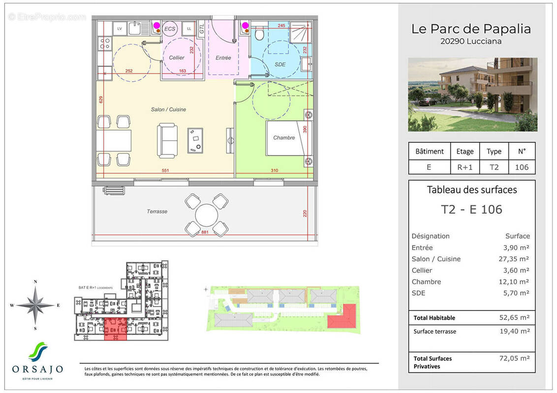 Appartement à LUCCIANA