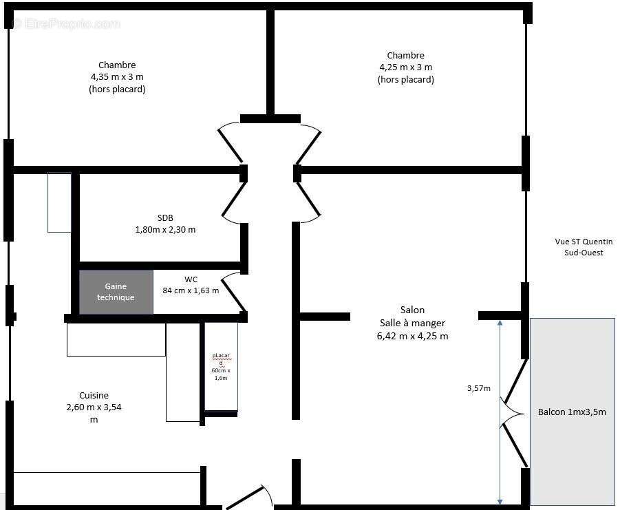 Appartement à METZ