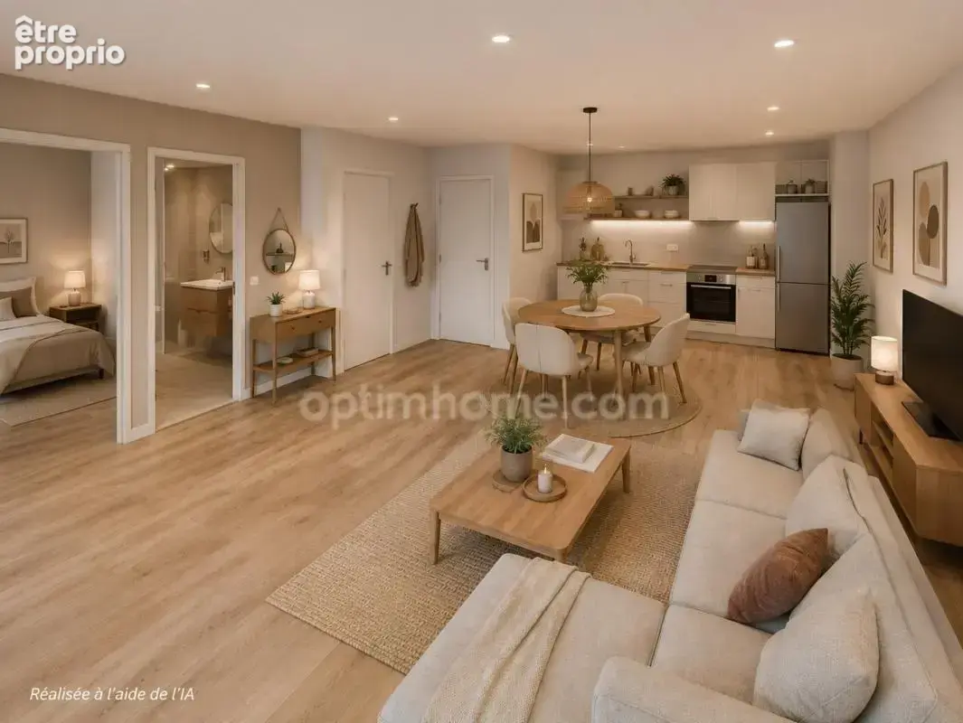 Maison de plain-pied 155 m² avec garage de 92m2, piscine et terrain arboré à MONTAGNAC (34) - photo 12