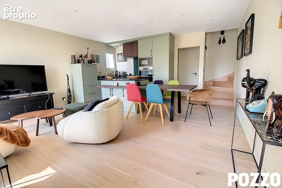 Appartement duplex à Granville 3 pièces de 59 m2 carrez , 80m² au sol ,  avec terrasse - photo 2