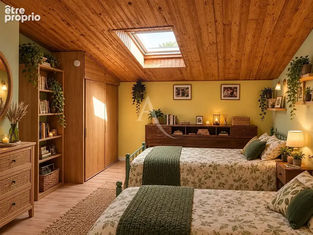 Maison de village t3 de 72 m² (93 m² au total) au calme au coeur de riez - photo 5
