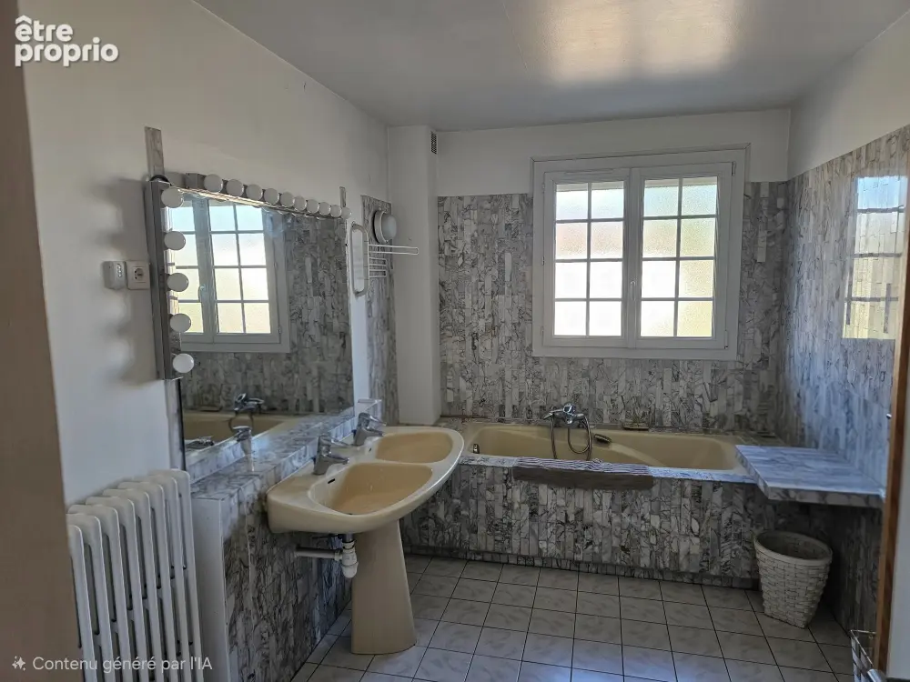 YERRES, belle maison familiale de 205 m² avec piscine, terrain plein sud et  sous sol total - photo 14