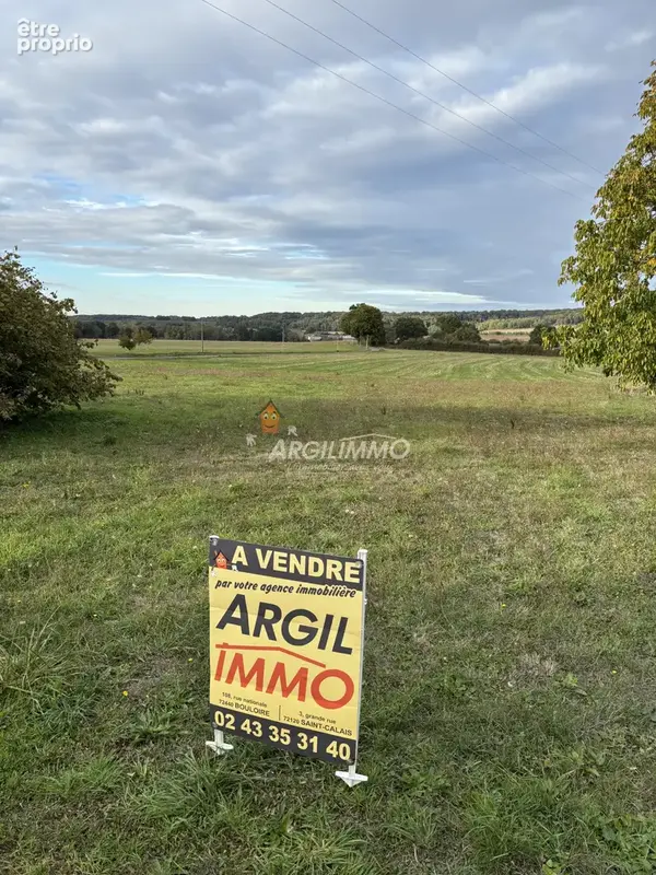  2h paris  30mn le mans  proche bouloire - terrain a batir - photo 1