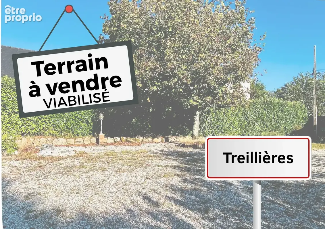 Terrain à TREILLIERES