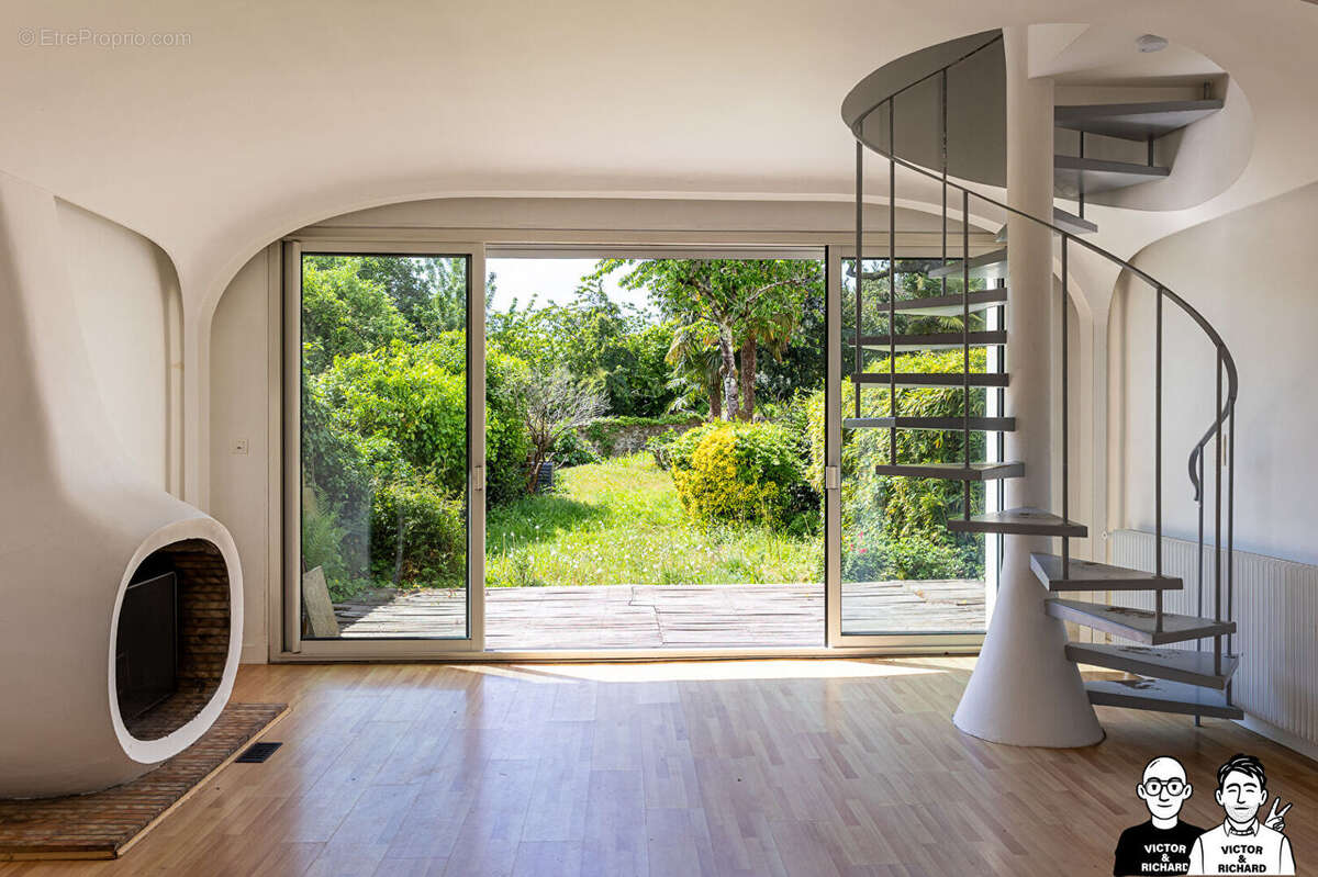 Maison de charme - rond-point de paris -saint-donatien - jardin sud-ouest - photo 4