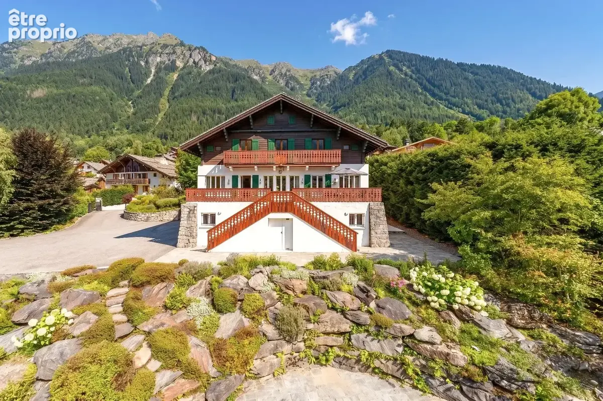 CHAMONIX - Un magnifique chalet avec un grand jardin aux Moussoux - photo 18