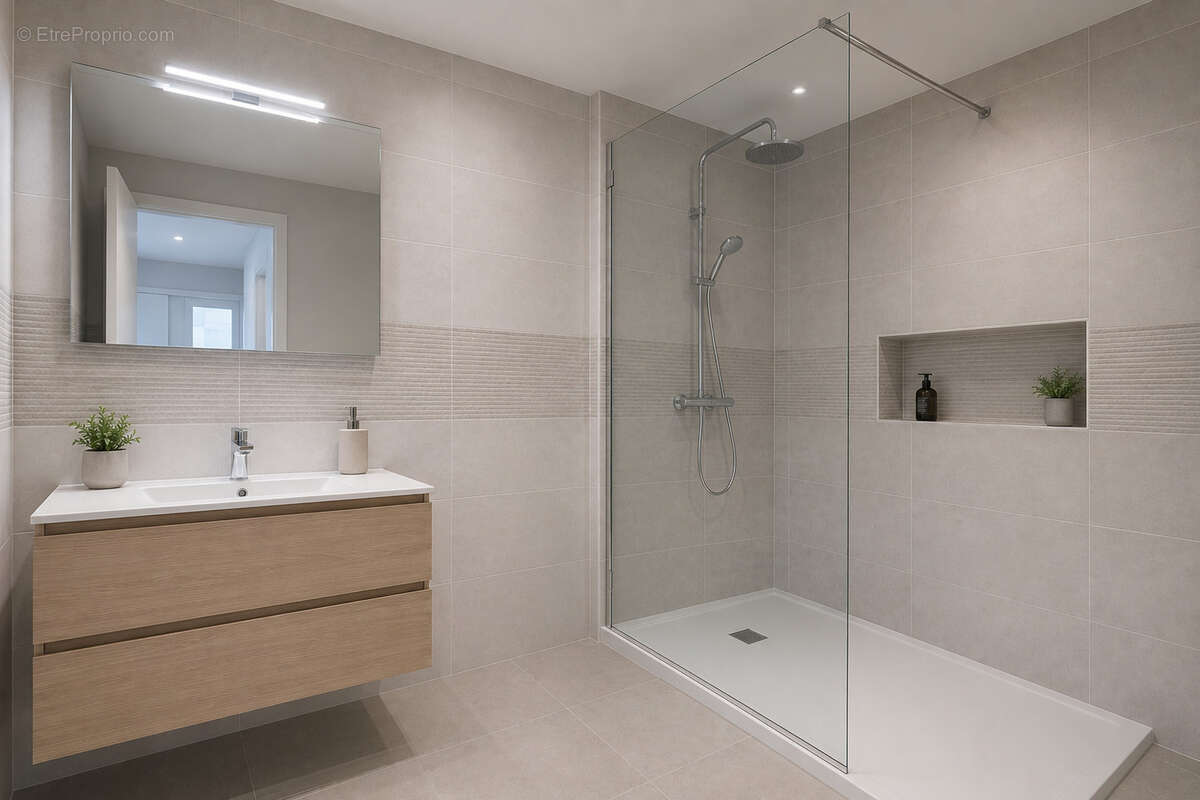 A vendre - montady - villa neuve t4 de 86 m2 sur 260 m2 de terrain avec garage - photo 5