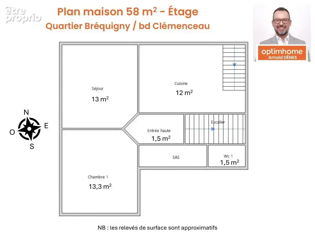 Terrain constructible en ville quartier Bréquigny, grande parcelle orientée Sud - photo 19