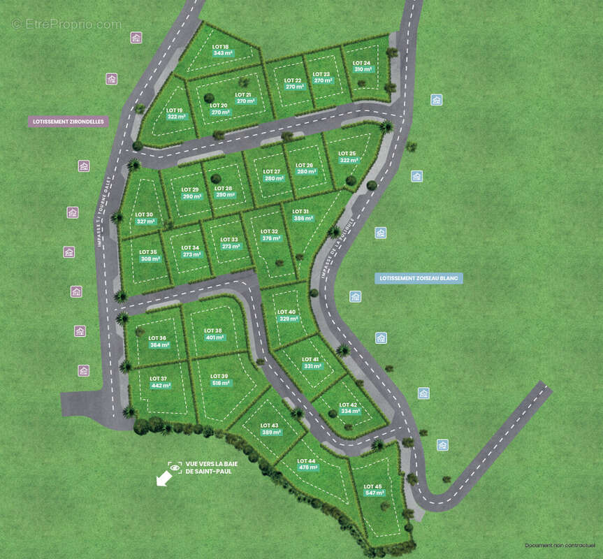 Terrain à SAINT-PAUL