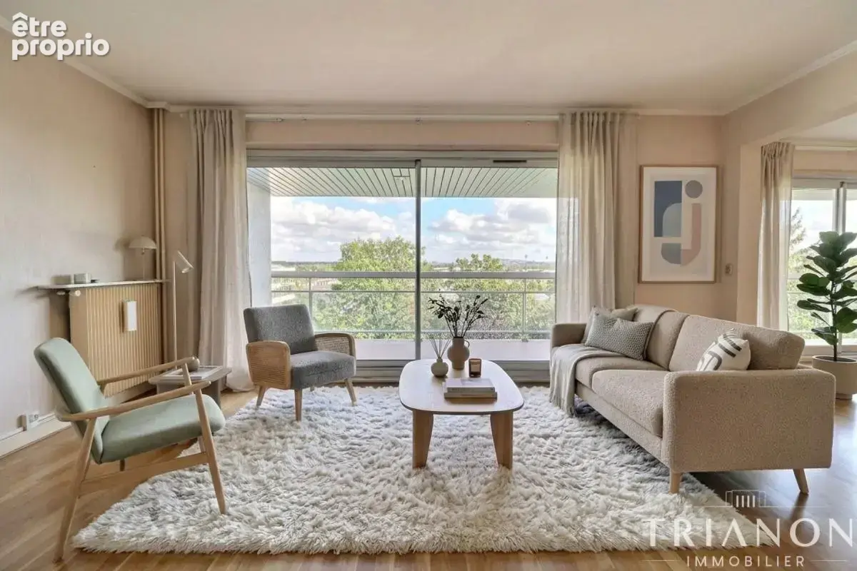 T4/5 traversant Est-Ouest, balcon 20 m² avec vues sur Paris - photo 7