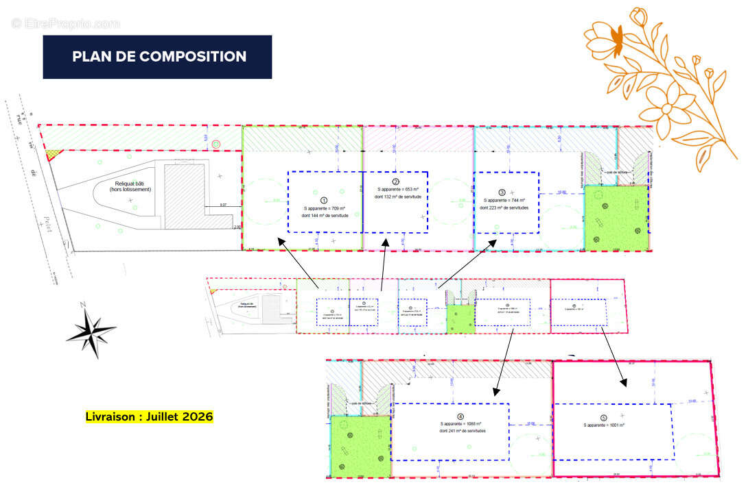Terrain à AMBARES-ET-LAGRAVE