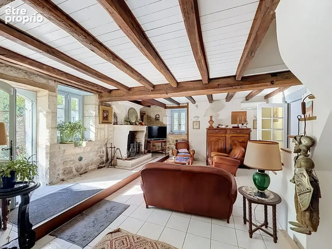 Coup de cœur en Charente ! Charmante maison en pierres avec jardin, à 12km au sud d’Angoulême - photo 4