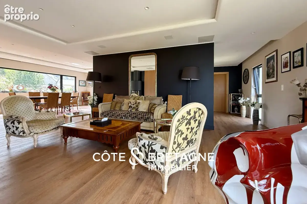 Maison contemporaine a plerin, proche des rosaires avec petite vue mer  réf : 202593 - photo 5