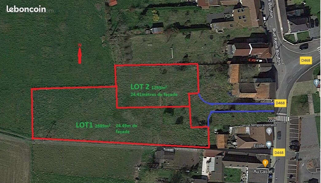 Terrain à CHATEAU-L&#039;ABBAYE