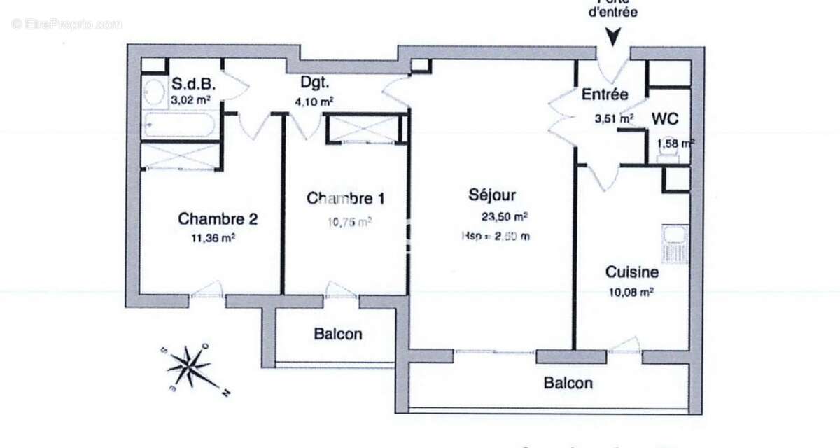 Appartement à ASNIERES-SUR-SEINE