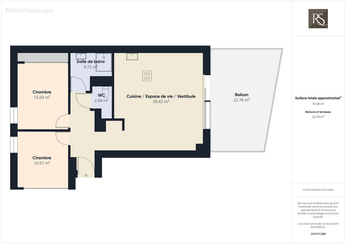 Appartement à PIETROSELLA