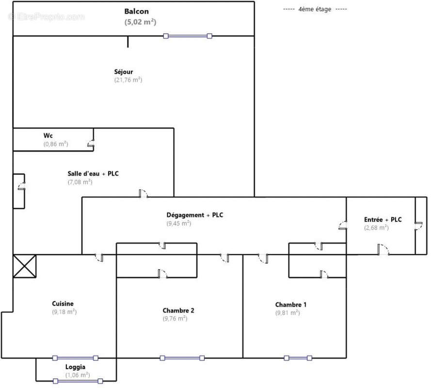 Appartement à MARSEILLE-7E