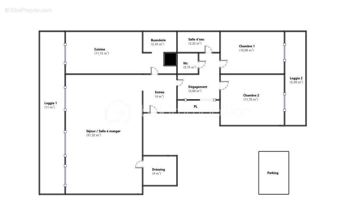 Appartement à LIVRY-GARGAN
