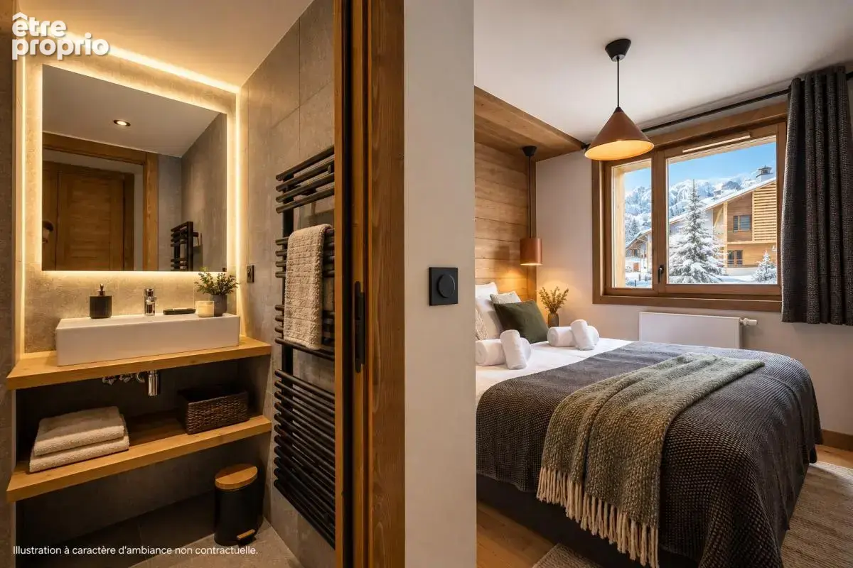 Appartement t4 - résidence l'altima à megève - photo 8