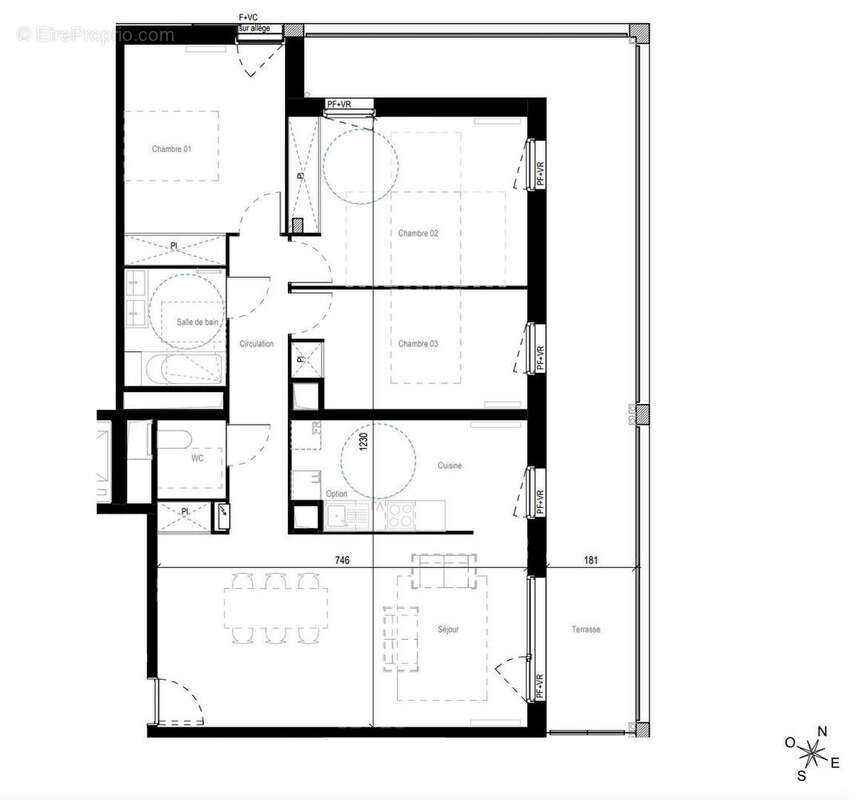 Appartement à BLAGNAC