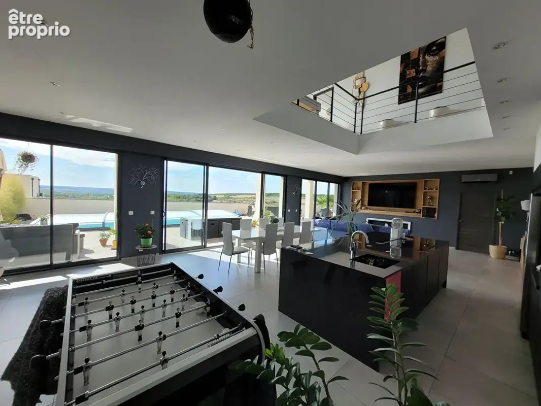 Maison  contemporaine à Follainville-Dennemont 170m² sur un terrain de  920m² - photo 4