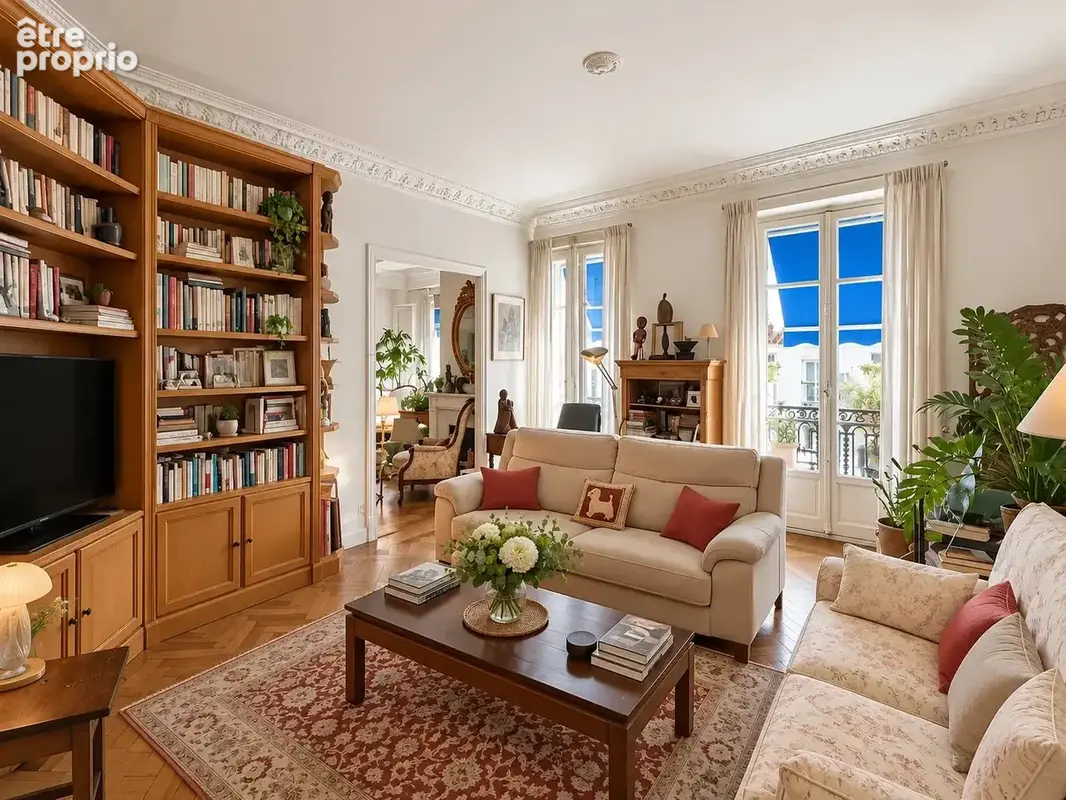 Nice – boulevard tzarewitch – 4 pièces de 121 m² – charme bourgeois - photo 2