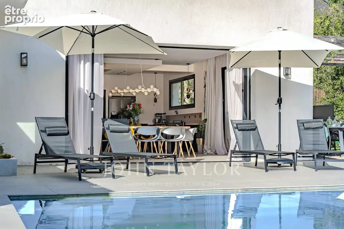 Roquefort les Pins - Villa contemporaine neuve au calme absolu - photo 6