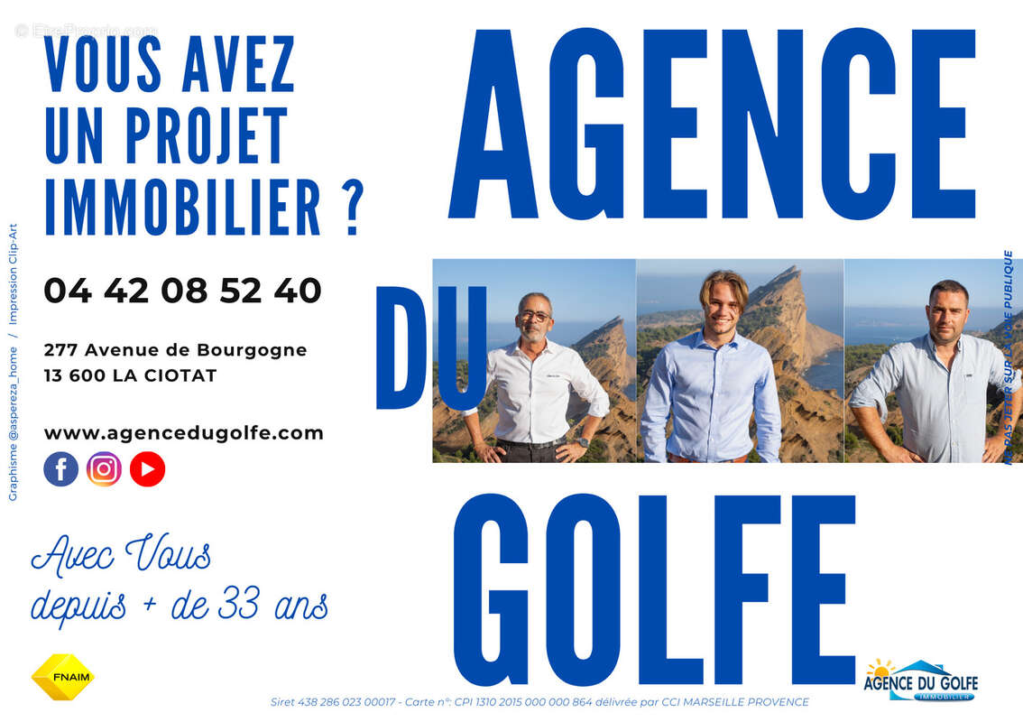 Appartement à LA CIOTAT