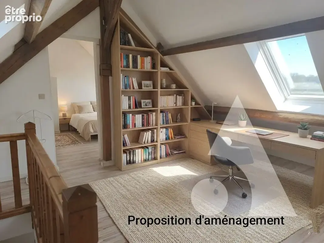 Maison 3 chambres + bureau - garage - axe Crepy Compiègne - photo 12