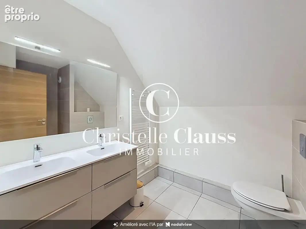 Strasbourg  ganzau  duplex récent  terrasse 19 m²  jardin partagé ? dpe b ? 2 parkings - photo 12