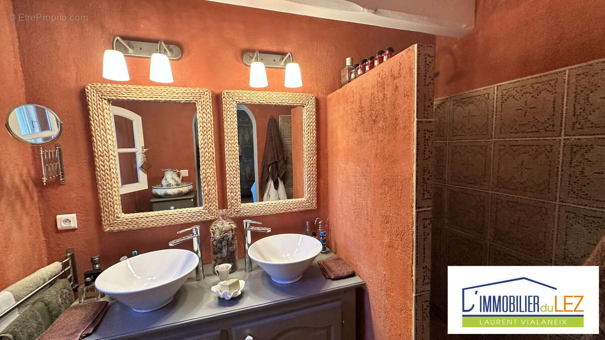 Salle d'eau de la Villa - Maison à CANET
