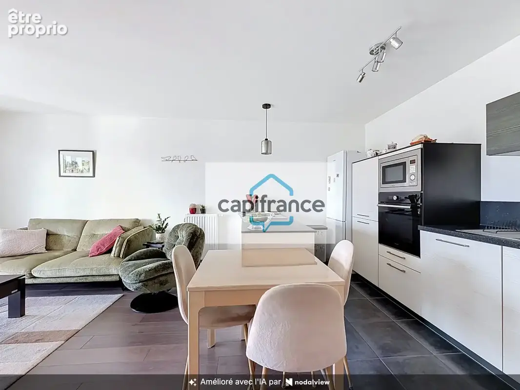RENNES, à Vendre T3 de 61 m2 avec terrasse et vue exceptionnelle, parking sous-sol, cave - photo 10