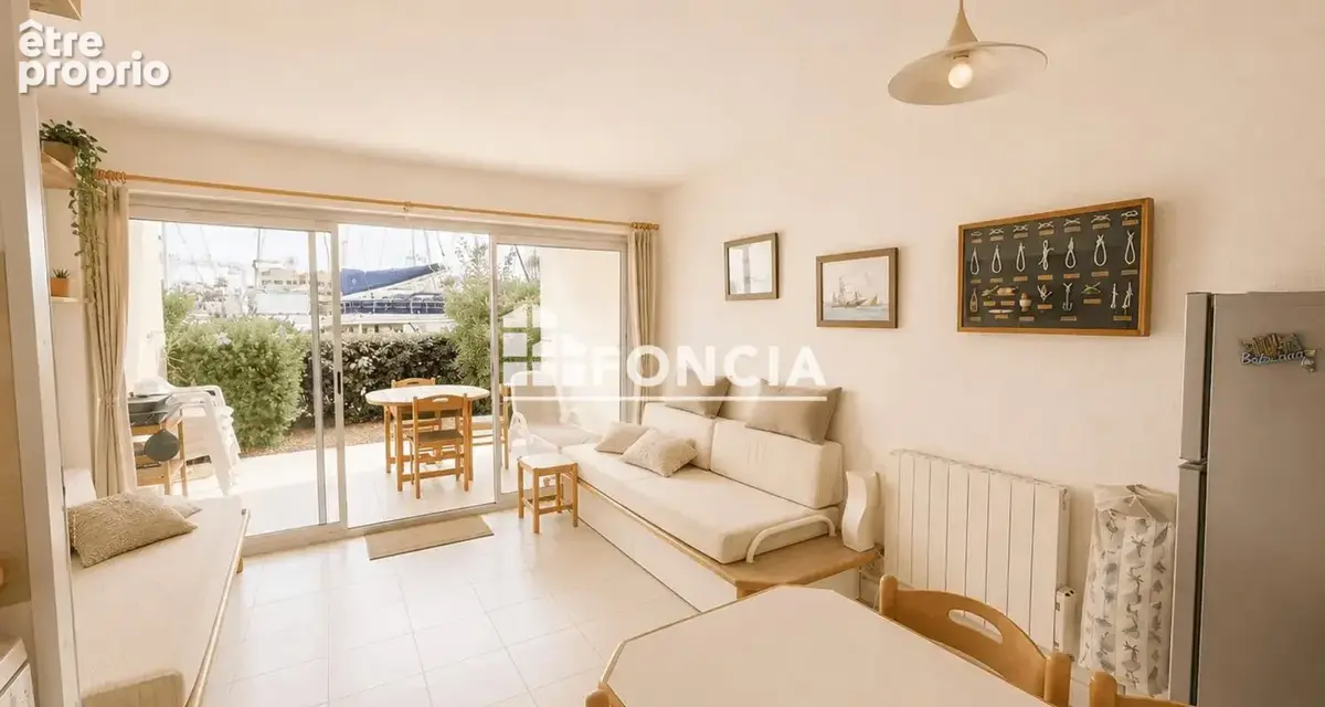 Appartement rdj avec coin nuit - vue marina - marines de cogolin - photo 2