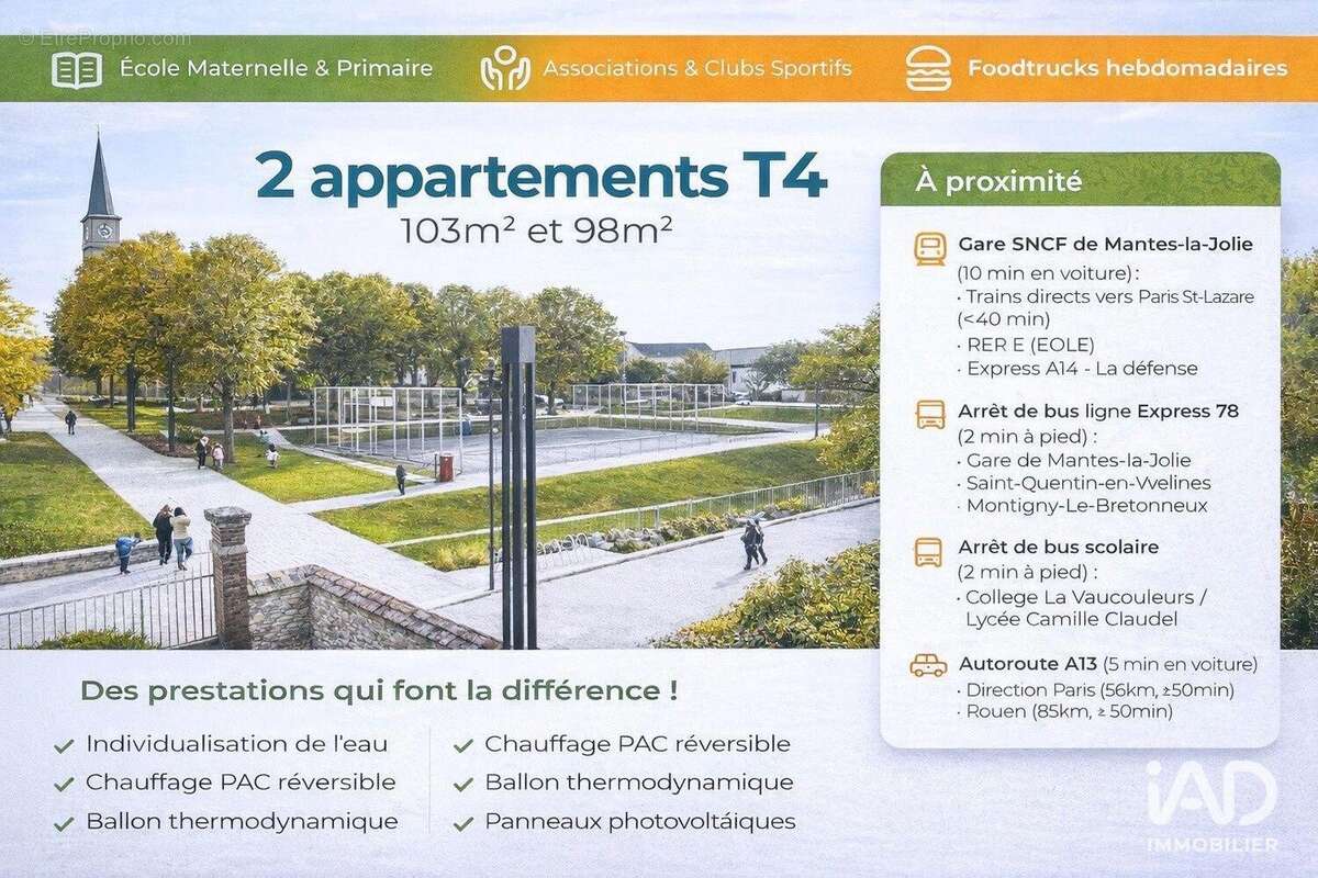Appartement 99 m² à Breuil-Bois-Robert  - photo 7