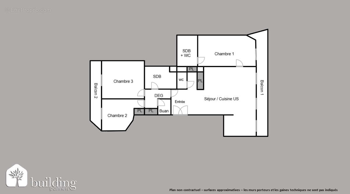Full Pasteur - 4 pièces - 88.02 m² avec 16.80 m² de balcons - photo 2