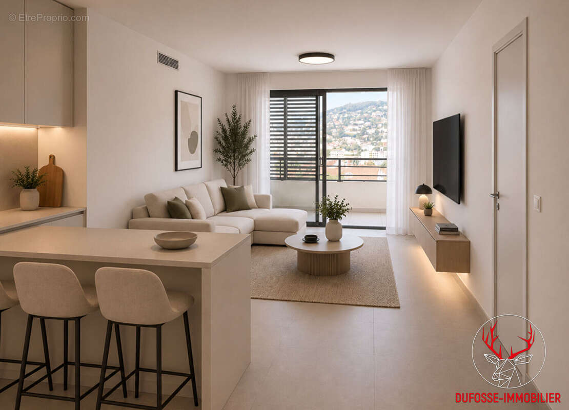 Appartement T2 vue dégagée, dernier étage - photo 3