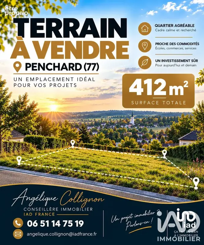 Photo 1 - Terrain à PENCHARD