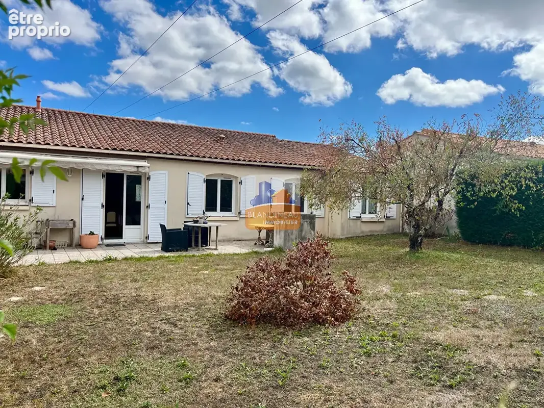 Bouguenais les couets, maison plain pied de 112 m² hab, 4 ch, garage - photo 1